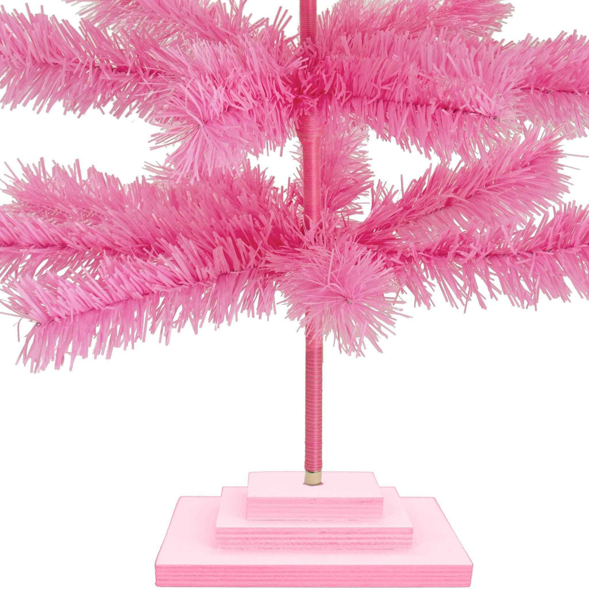 Pink Tinsel Christmas Tree - Lee Display
