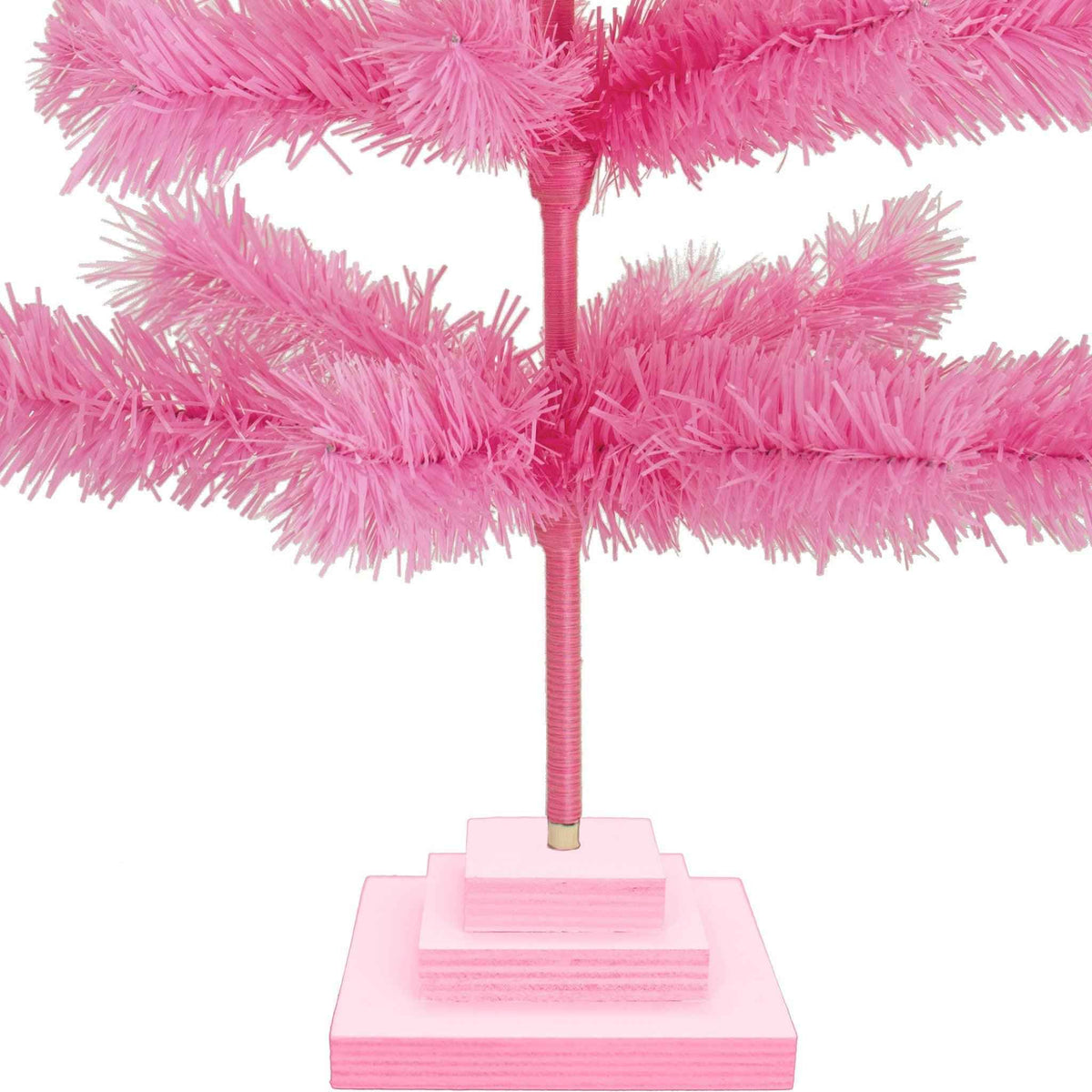Pink Tinsel Christmas Tree - Lee Display