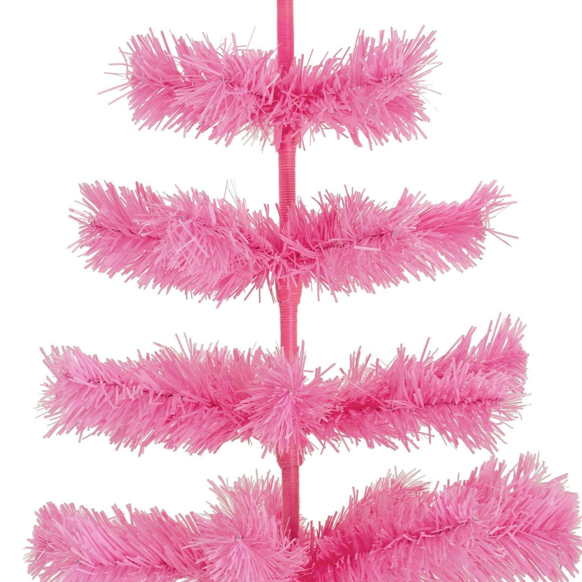 Pink Tinsel Christmas Tree - Lee Display