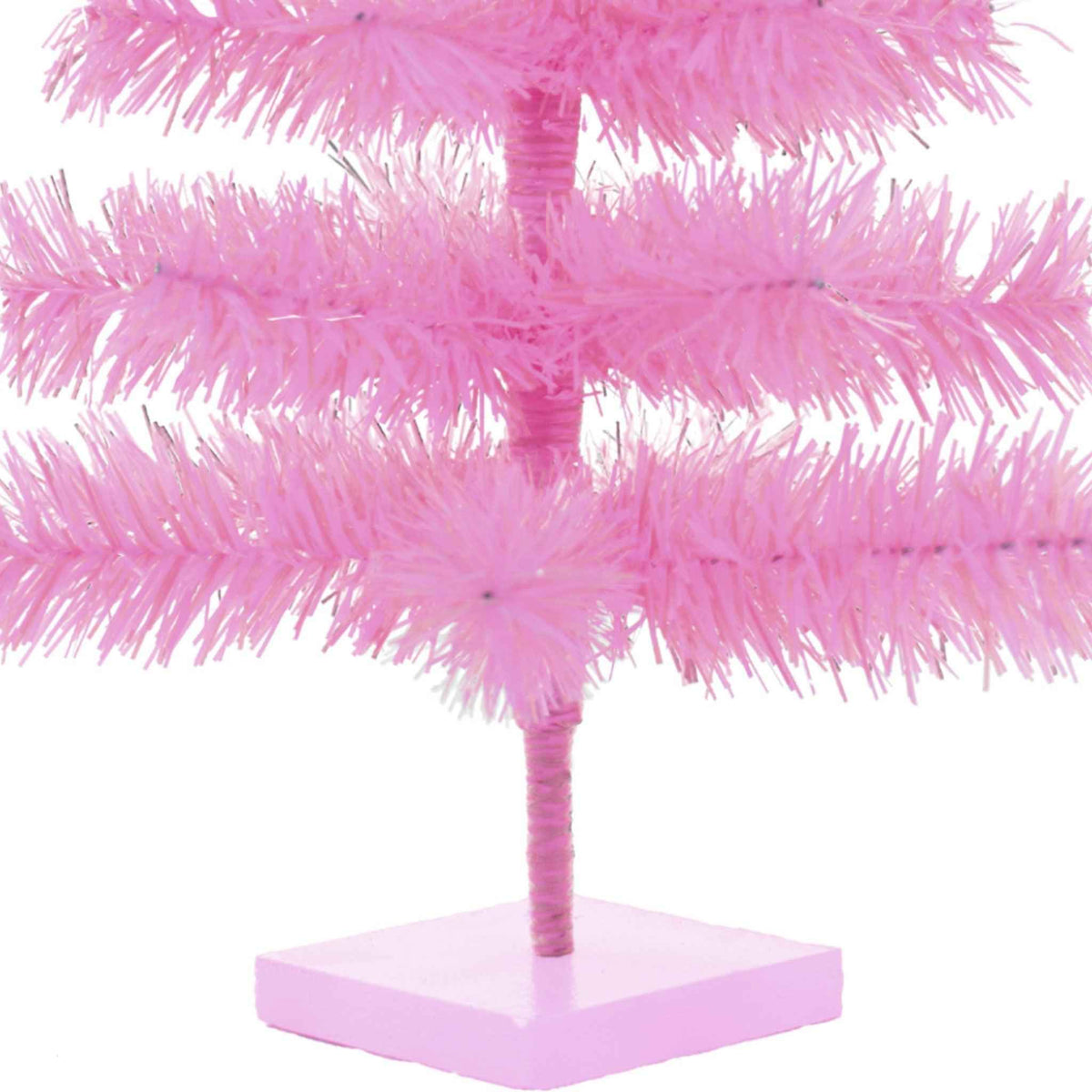 Pink Tinsel Christmas Tree - Lee Display