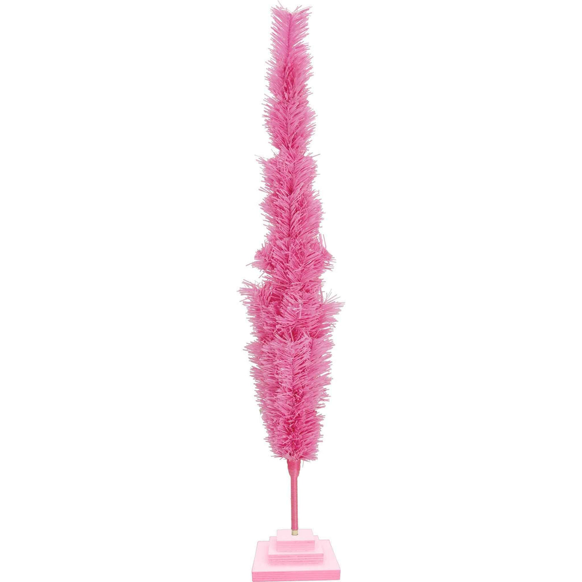 Pink Tinsel Christmas Tree - Lee Display