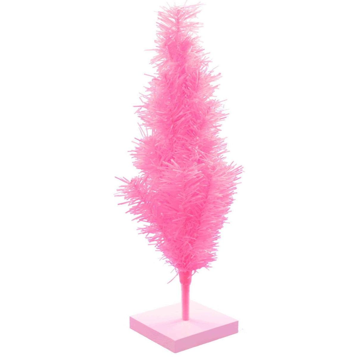 Pink Tinsel Christmas Tree - Lee Display