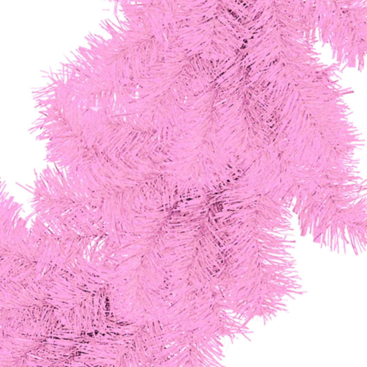 Pink Tinsel Christmas Wreaths - Lee Display