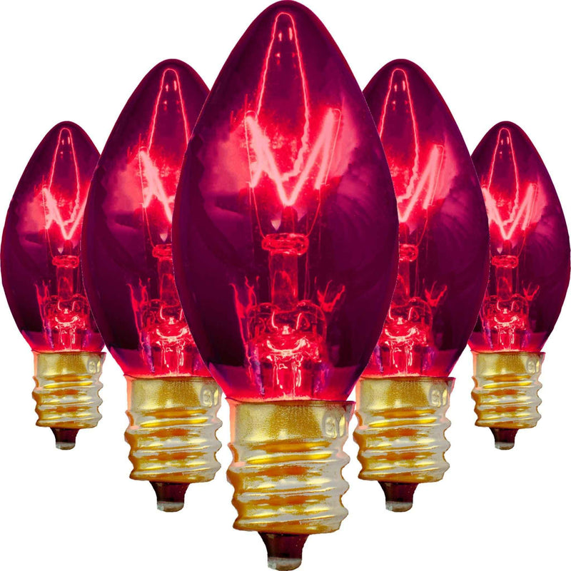 Purple Light Bulbs - Lee Display