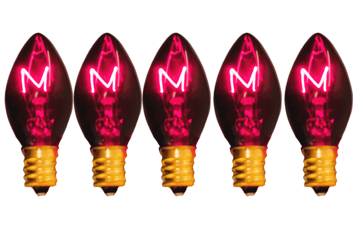 Purple Magnetic String Lights - Lee Display