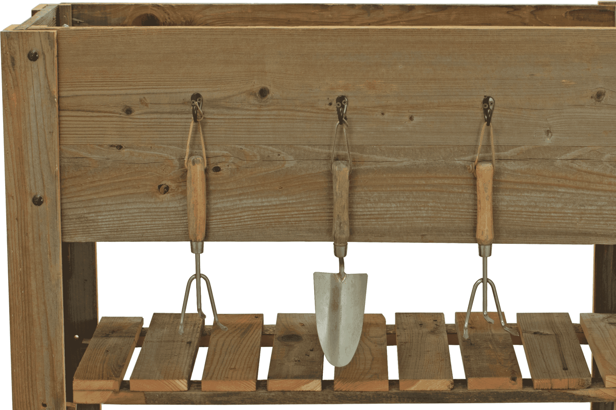 Raised Bed Planter Box on Casters - Lee Display