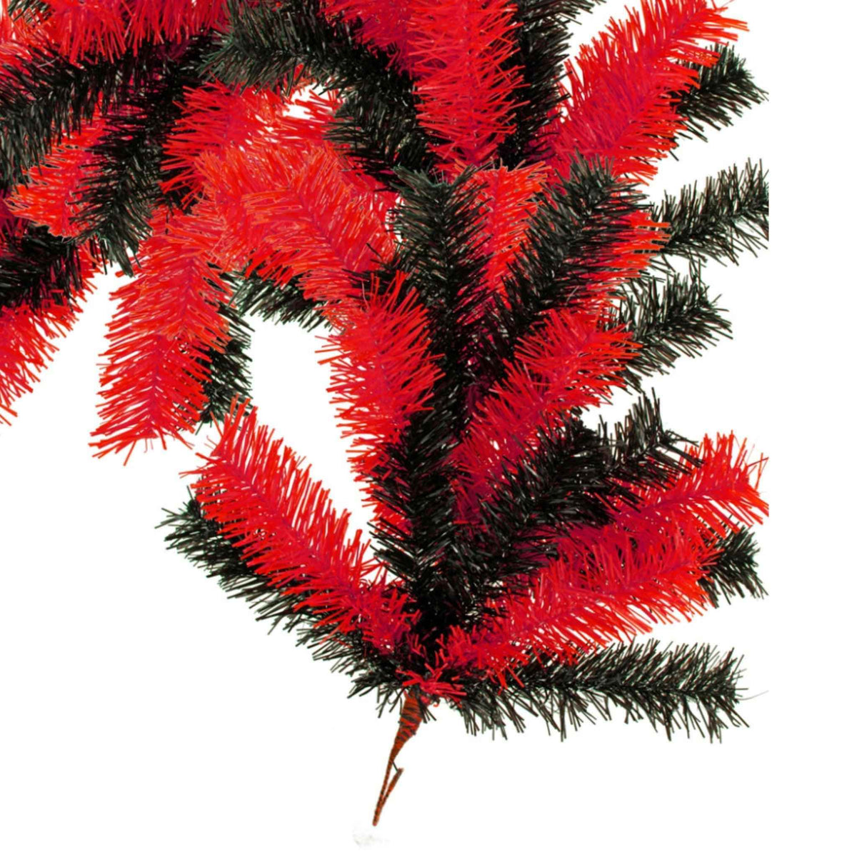 Red and Black Christmas Garland - Lee Display