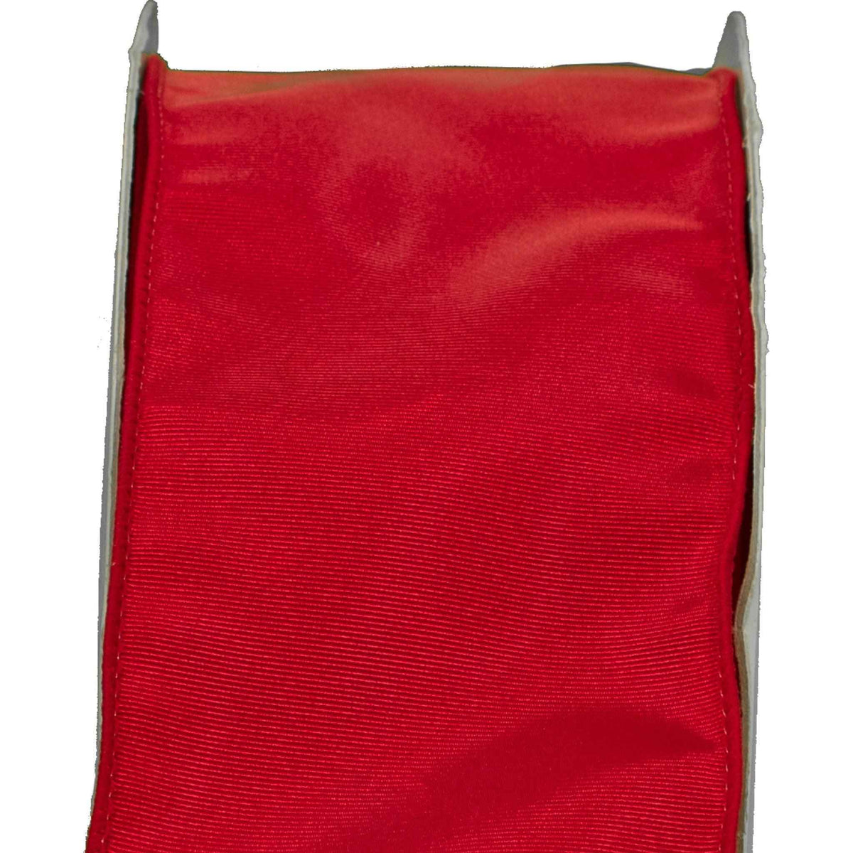 Red Bengaline Christmas Ribbon - Lee Display