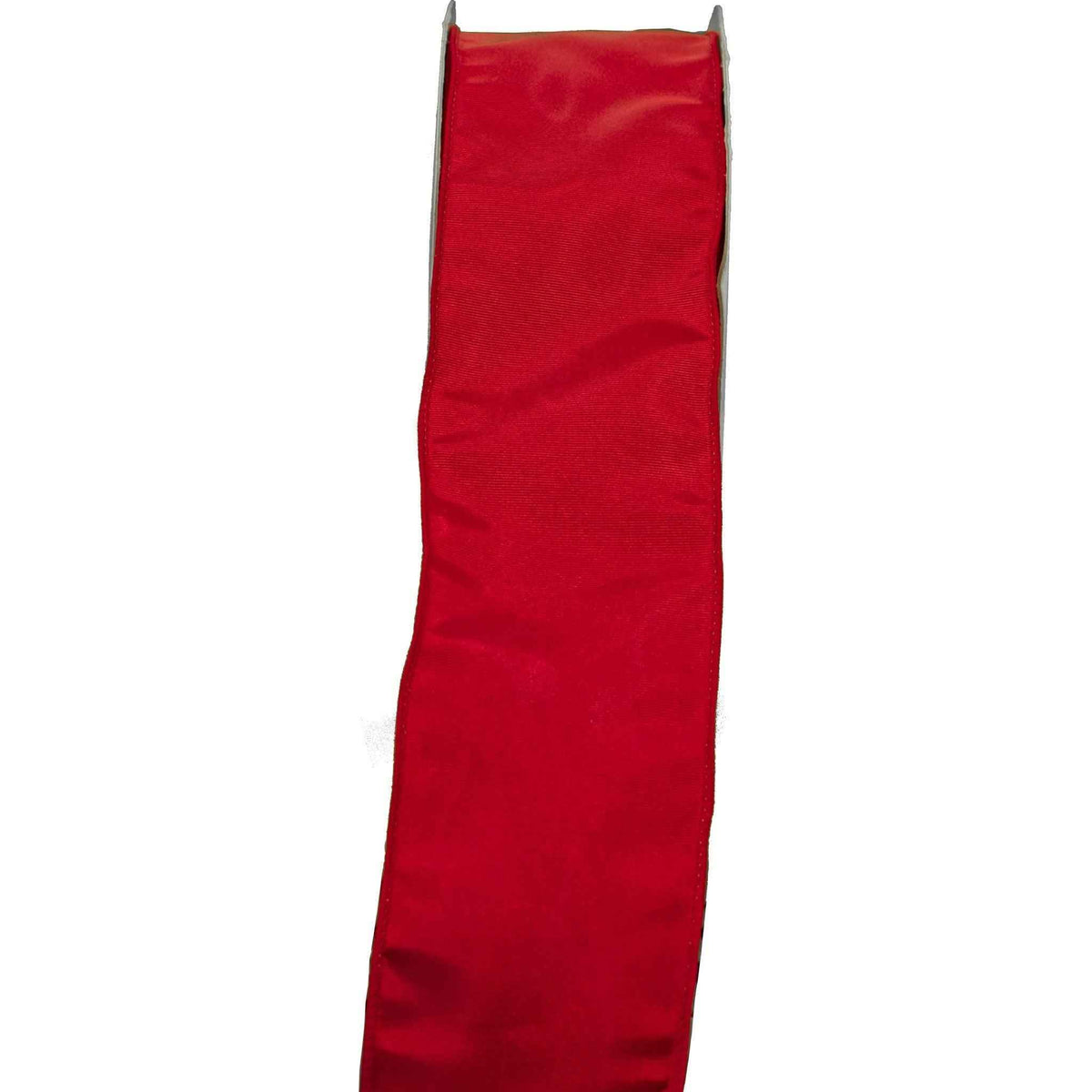 Red Bengaline Christmas Ribbon - Lee Display