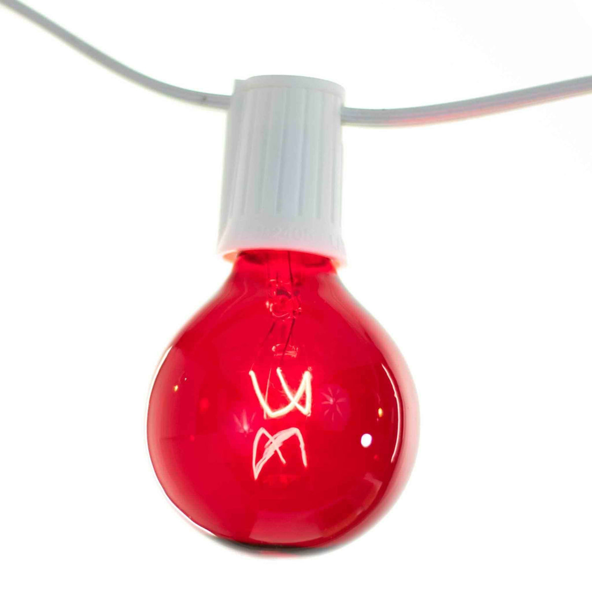 Red G50 Light Bulbs - Lee Display