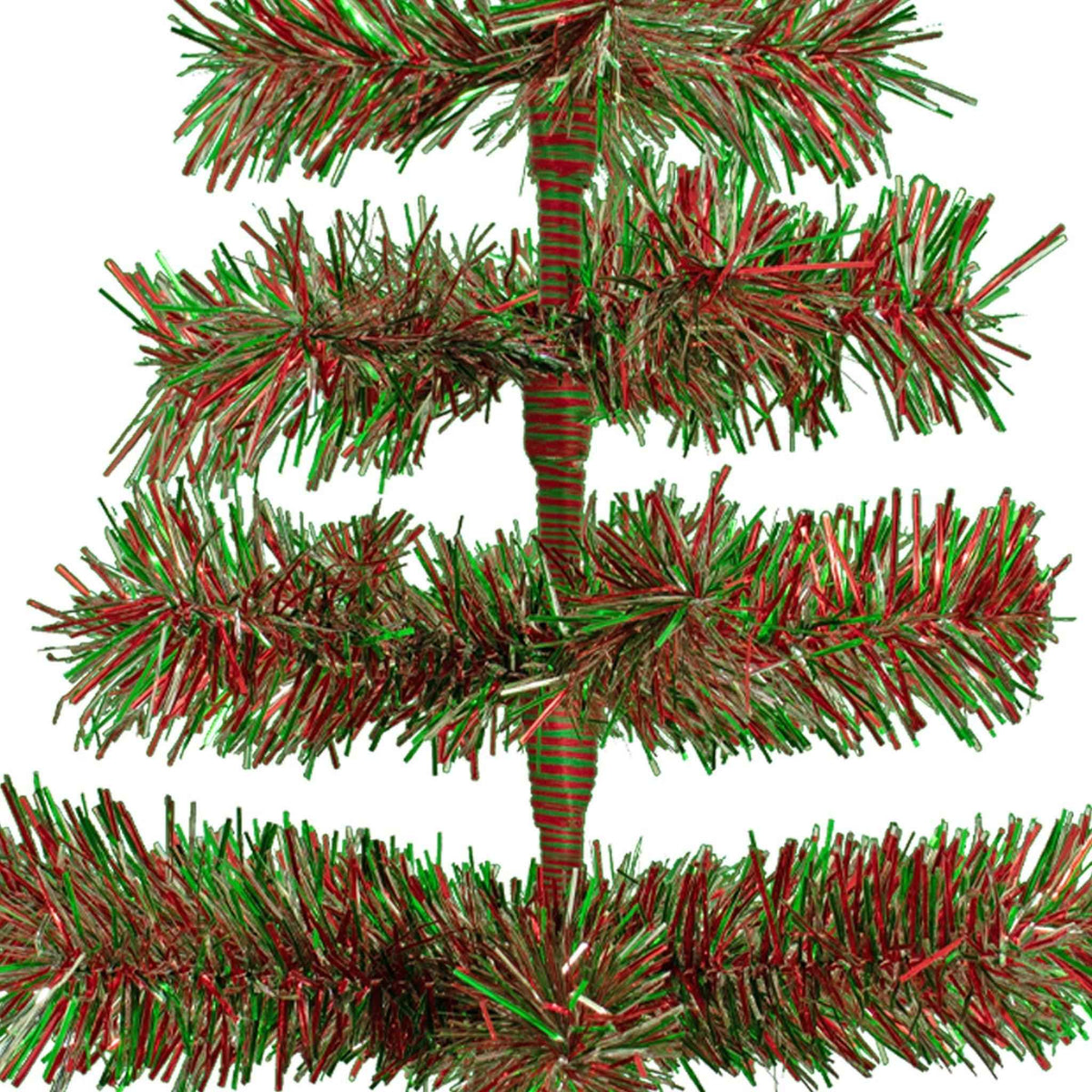 Red, Green, & Silver Trees - Lee Display