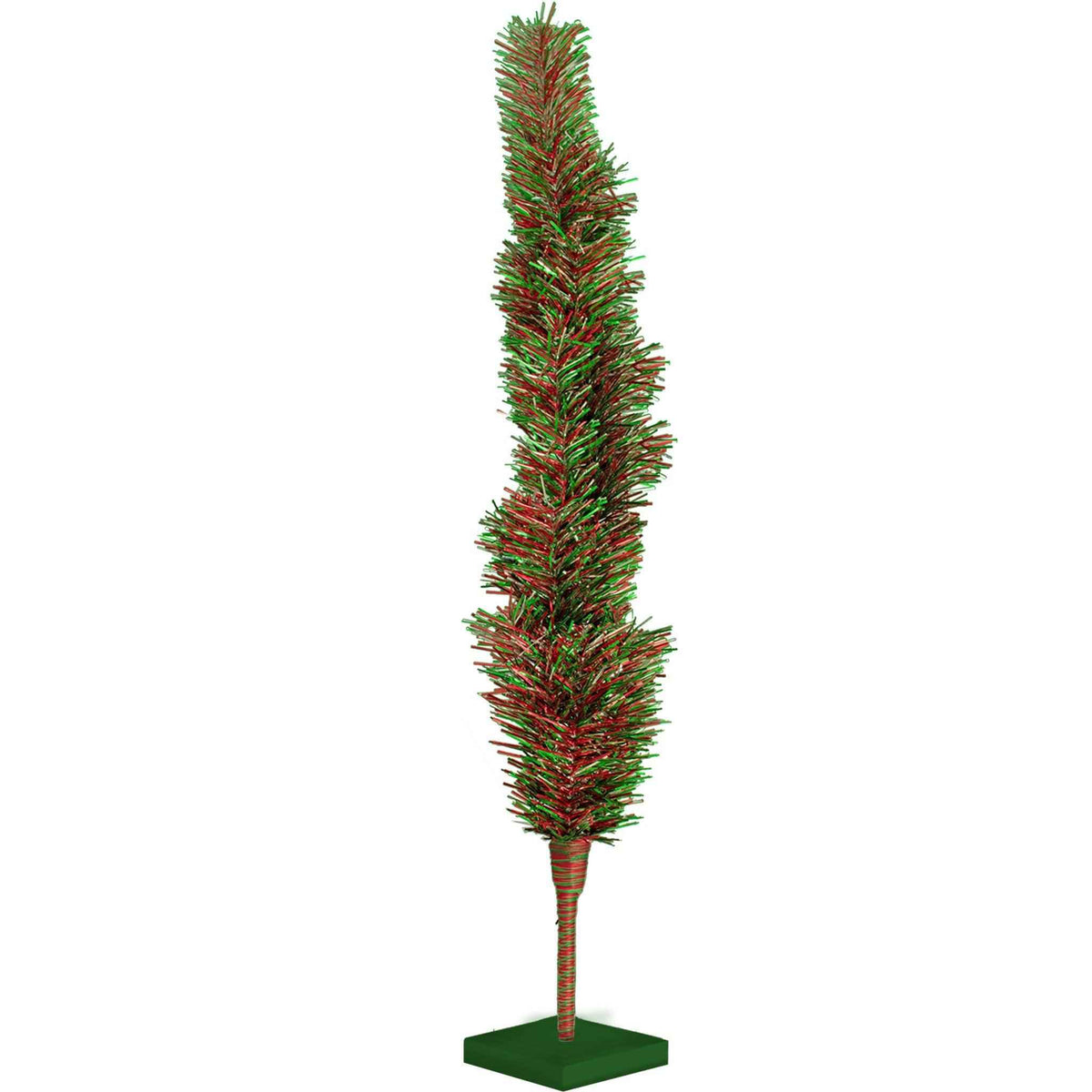 Red, Green, & Silver Trees - Lee Display