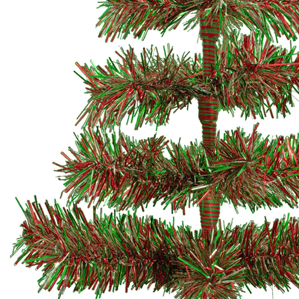 Red, Green, & Silver Trees - Lee Display