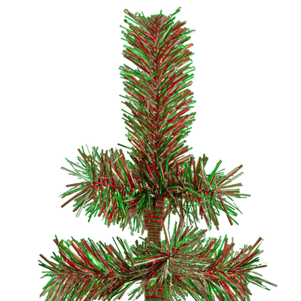 Red, Green, & Silver Trees - Lee Display