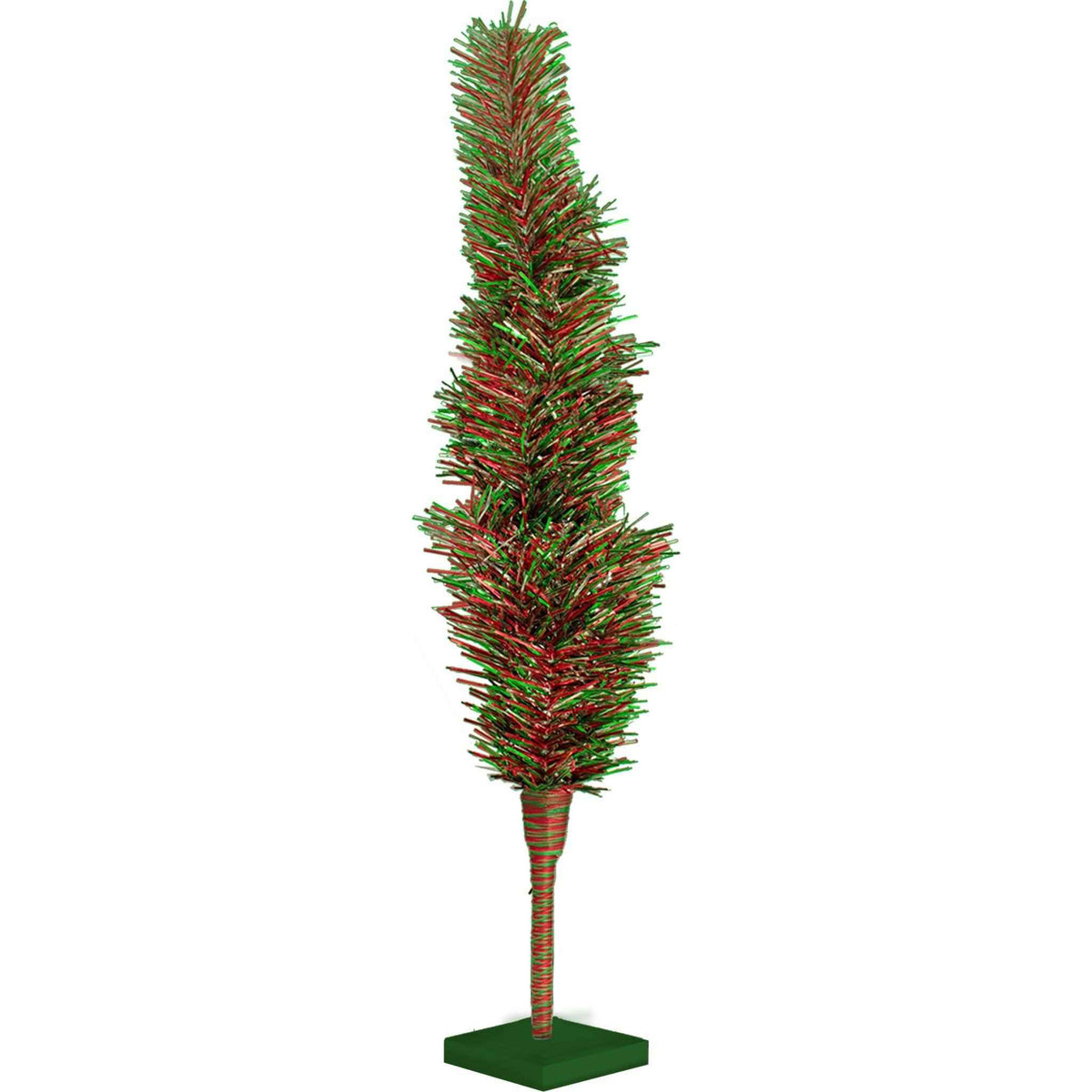 Red, Green, & Silver Trees - Lee Display