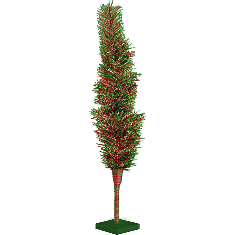 Red, Green, & Silver Trees - Lee Display