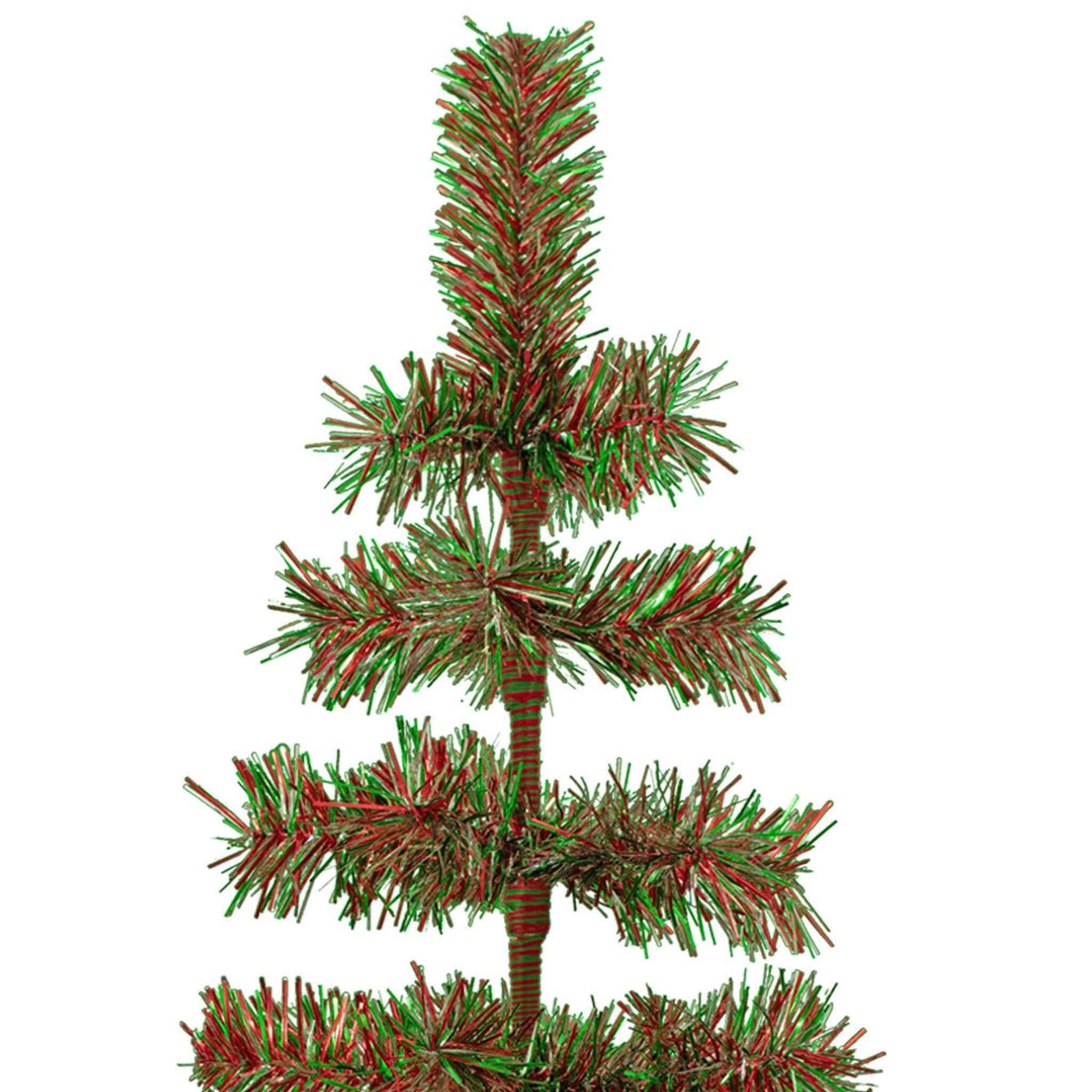Red, Green, & Silver Trees - Lee Display