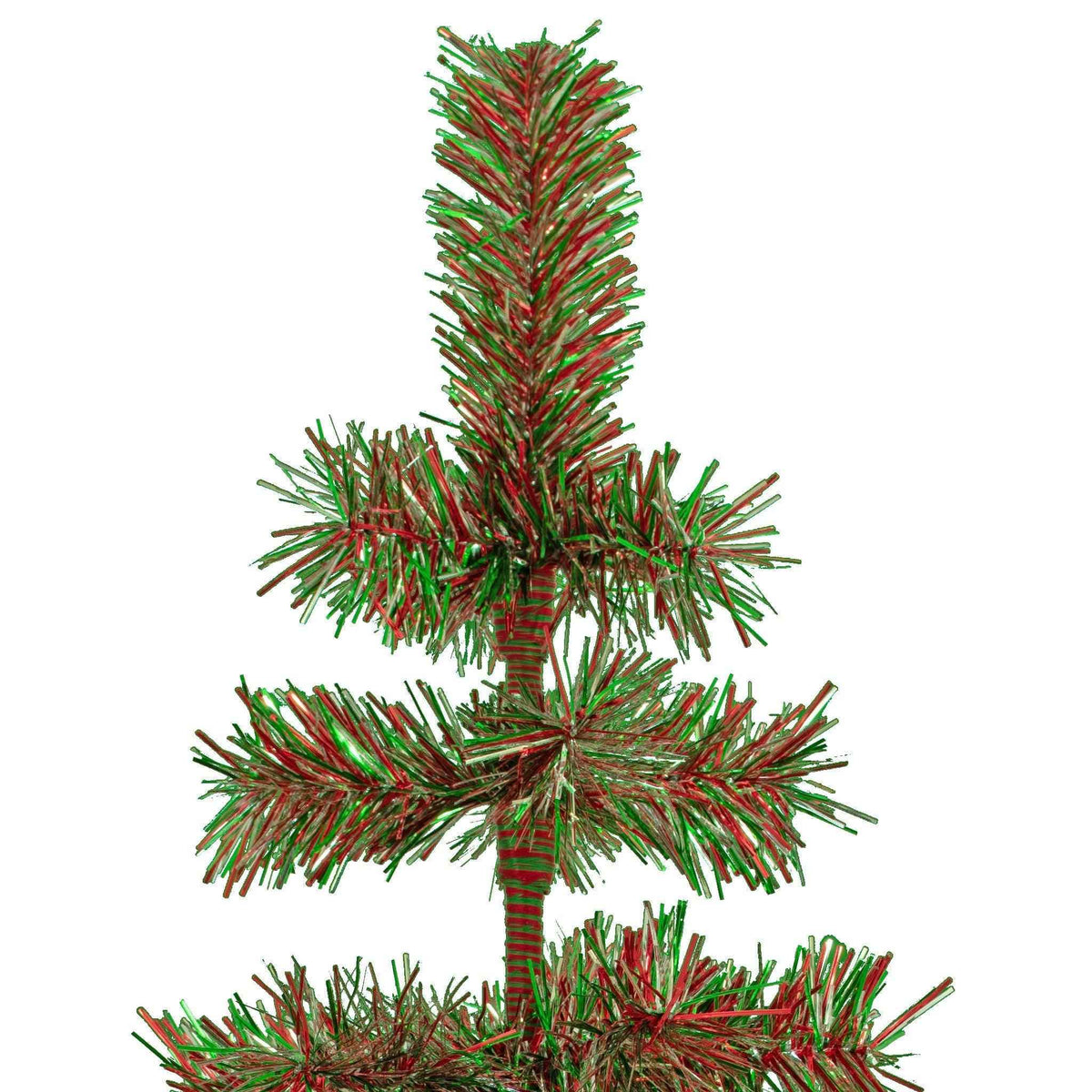 Red, Green, & Silver Trees - Lee Display