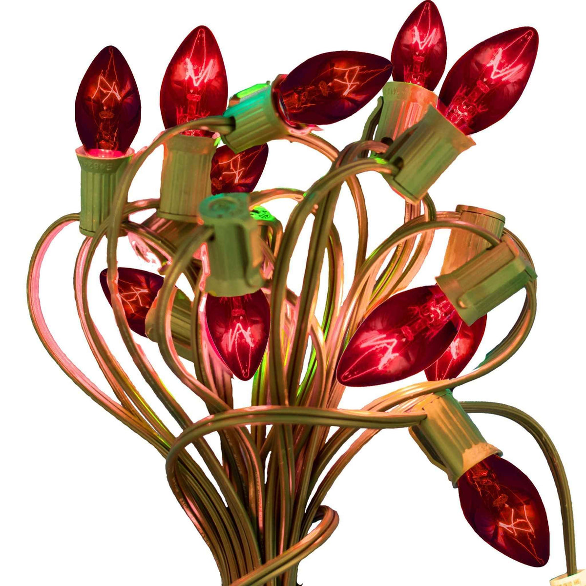 Red Light Bulbs - Lee Display