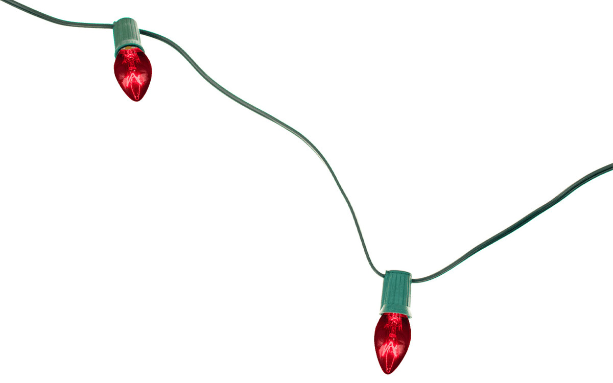 Red Magnetic String Lights - Lee Display