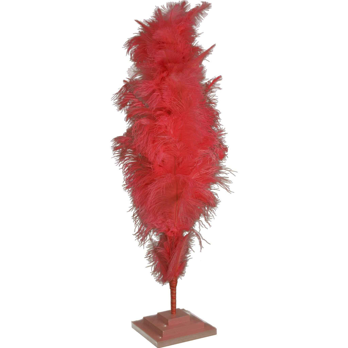 Red Ostrich Feather Tree - Lee Display