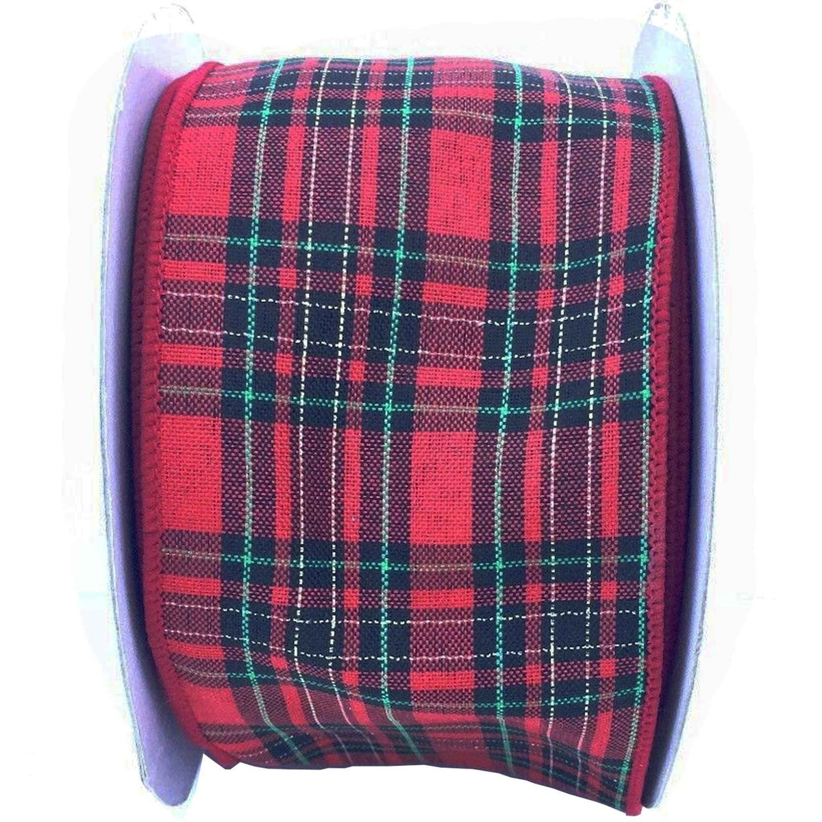 Red Plaid Ribbon - Lee Display