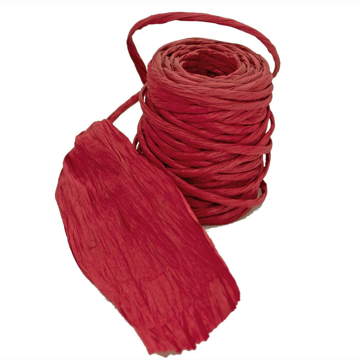 Red Raffia Paper Twine - Lee Display