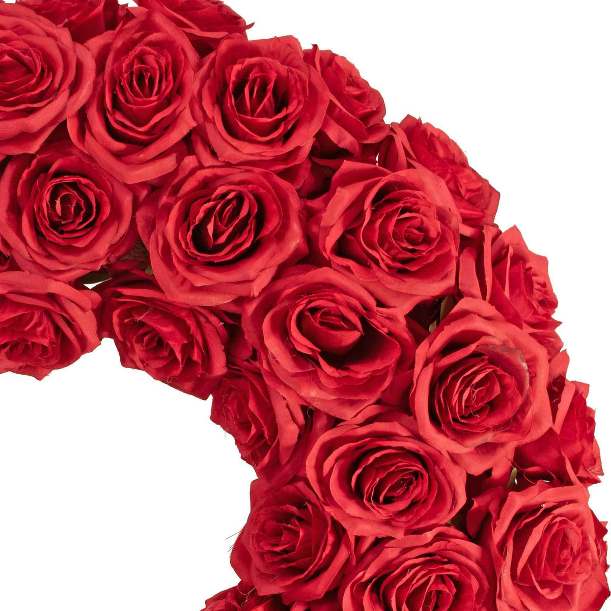 Red Rose Wreath - Lee Display