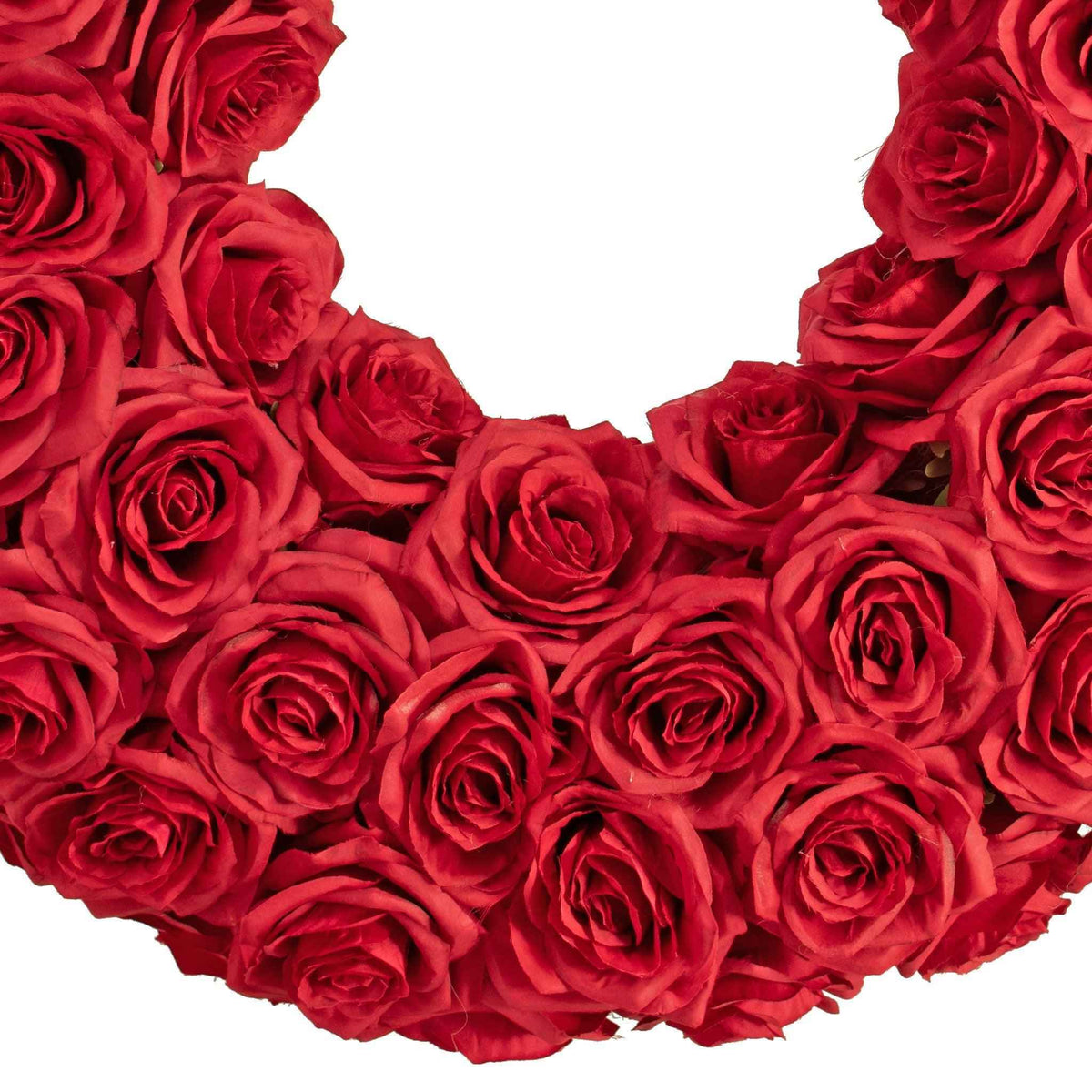 Red Rose Wreath - Lee Display