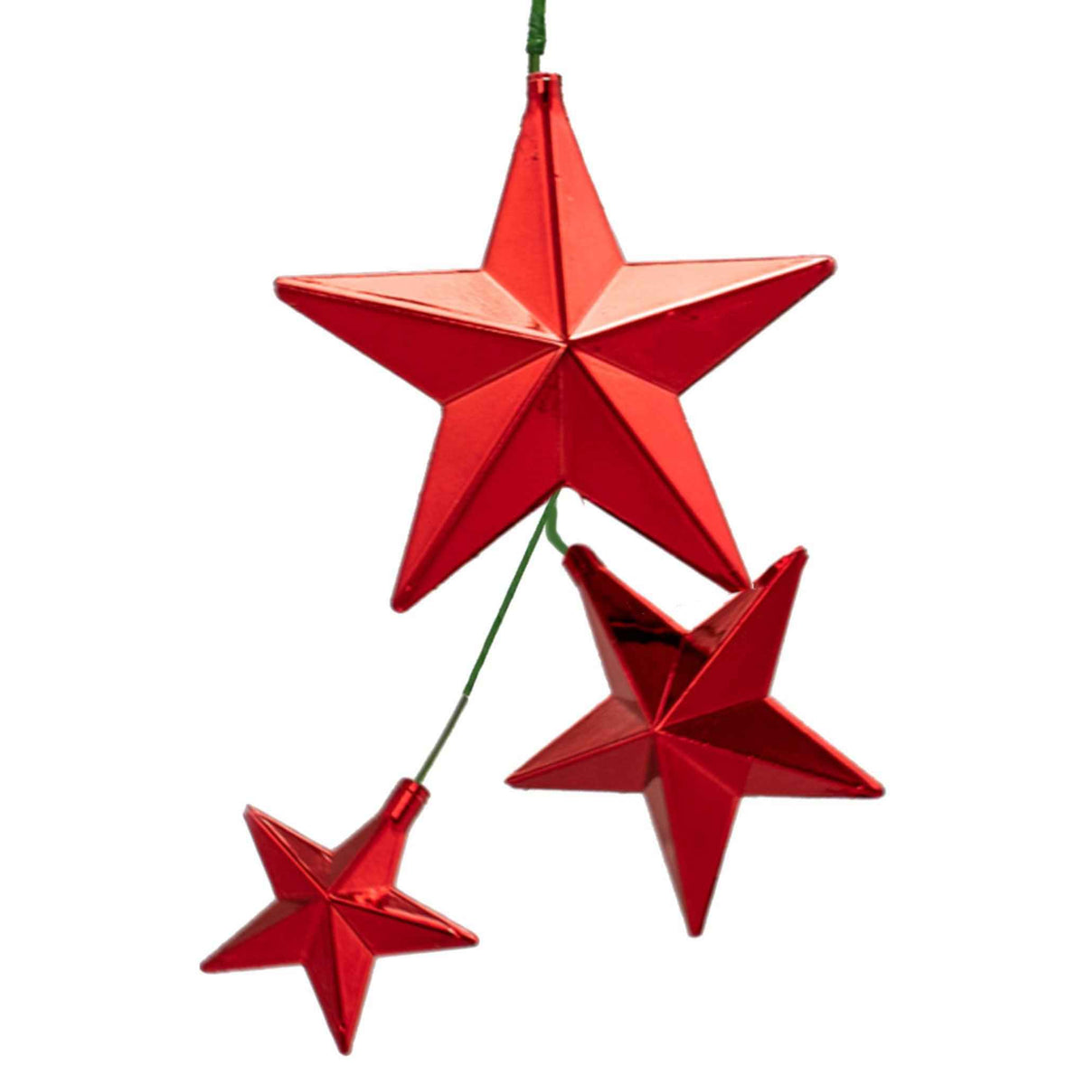 Red Star Pick Ornaments - Lee Display