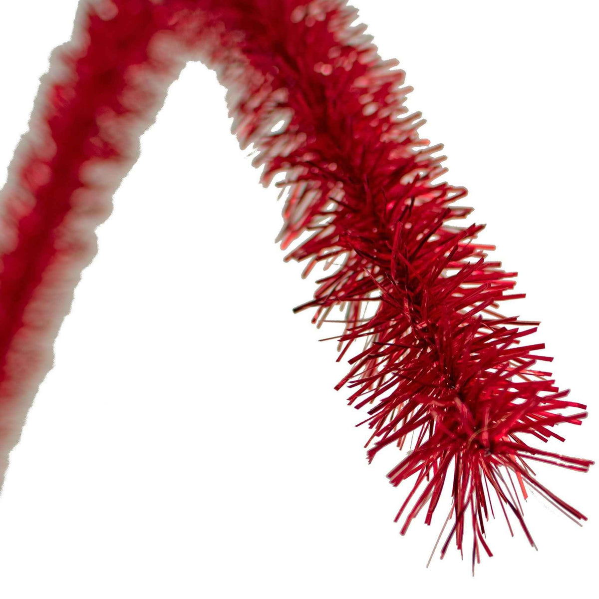 Red Tinsel Garland - Lee Display