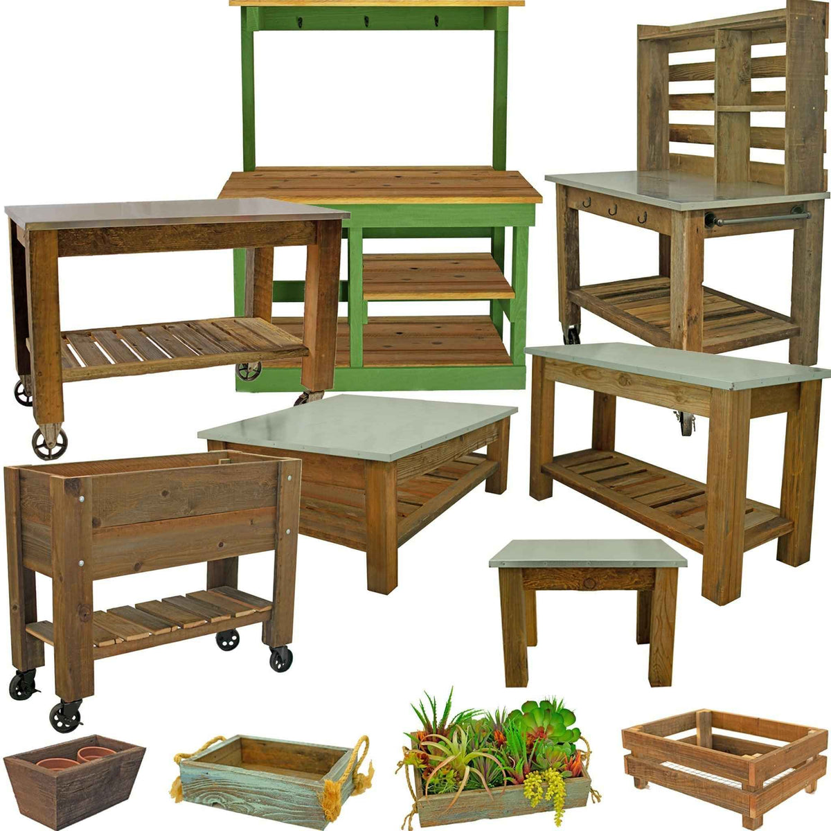 Redwood Gardening Furniture Set - Lee Display