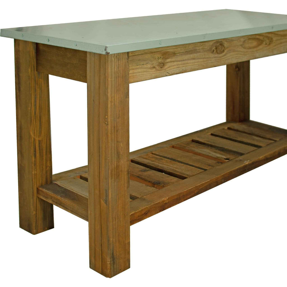 Redwood Patio Console Table - Lee Display
