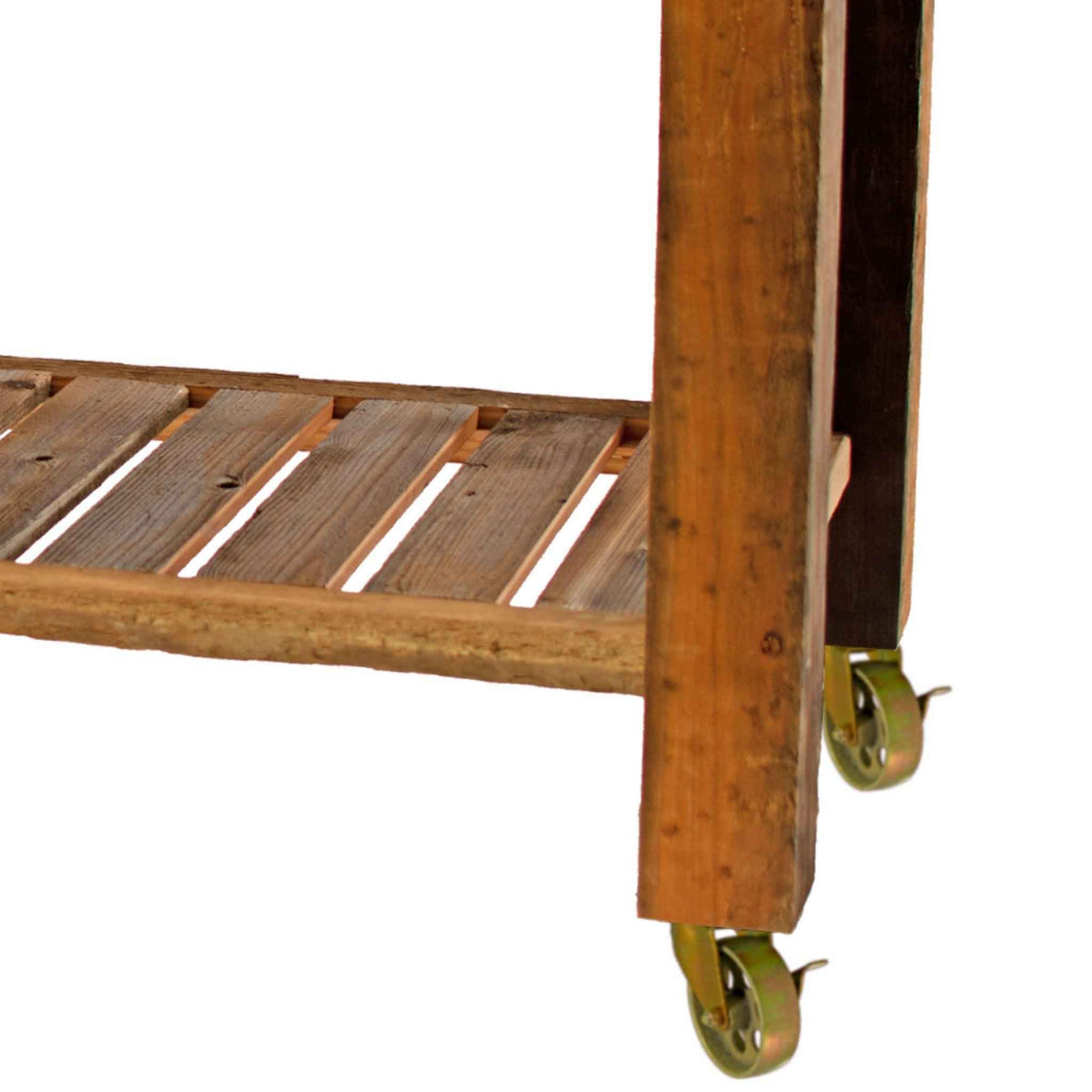 Redwood Potting Table Rolling Cart - Lee Display