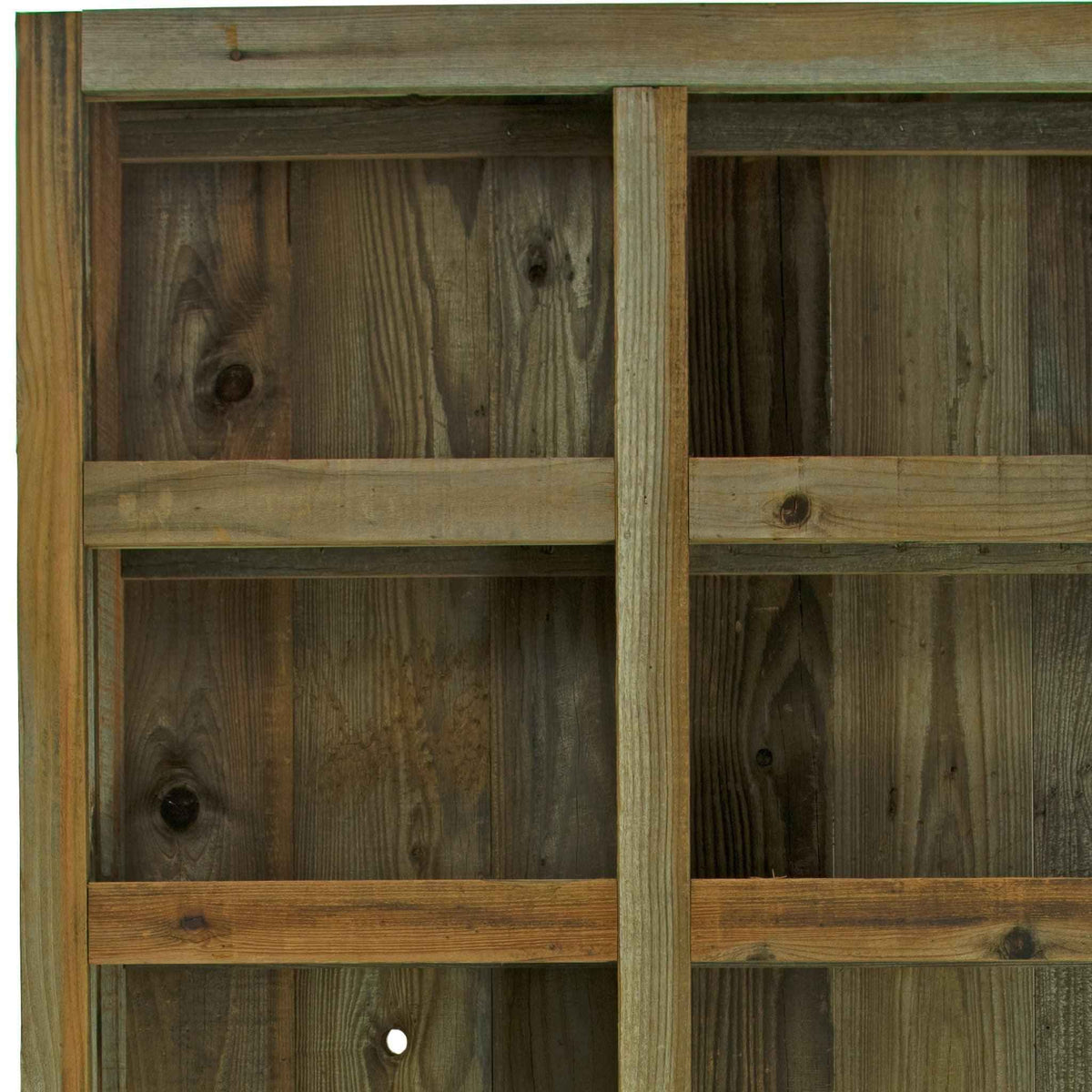 Rolling Redwood Storage Cabinet - Lee Display