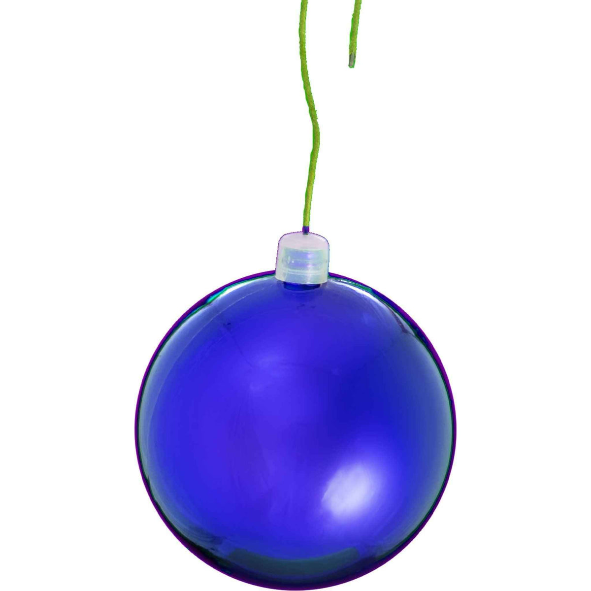 Shiny Blue Ball Ornaments - Lee Display