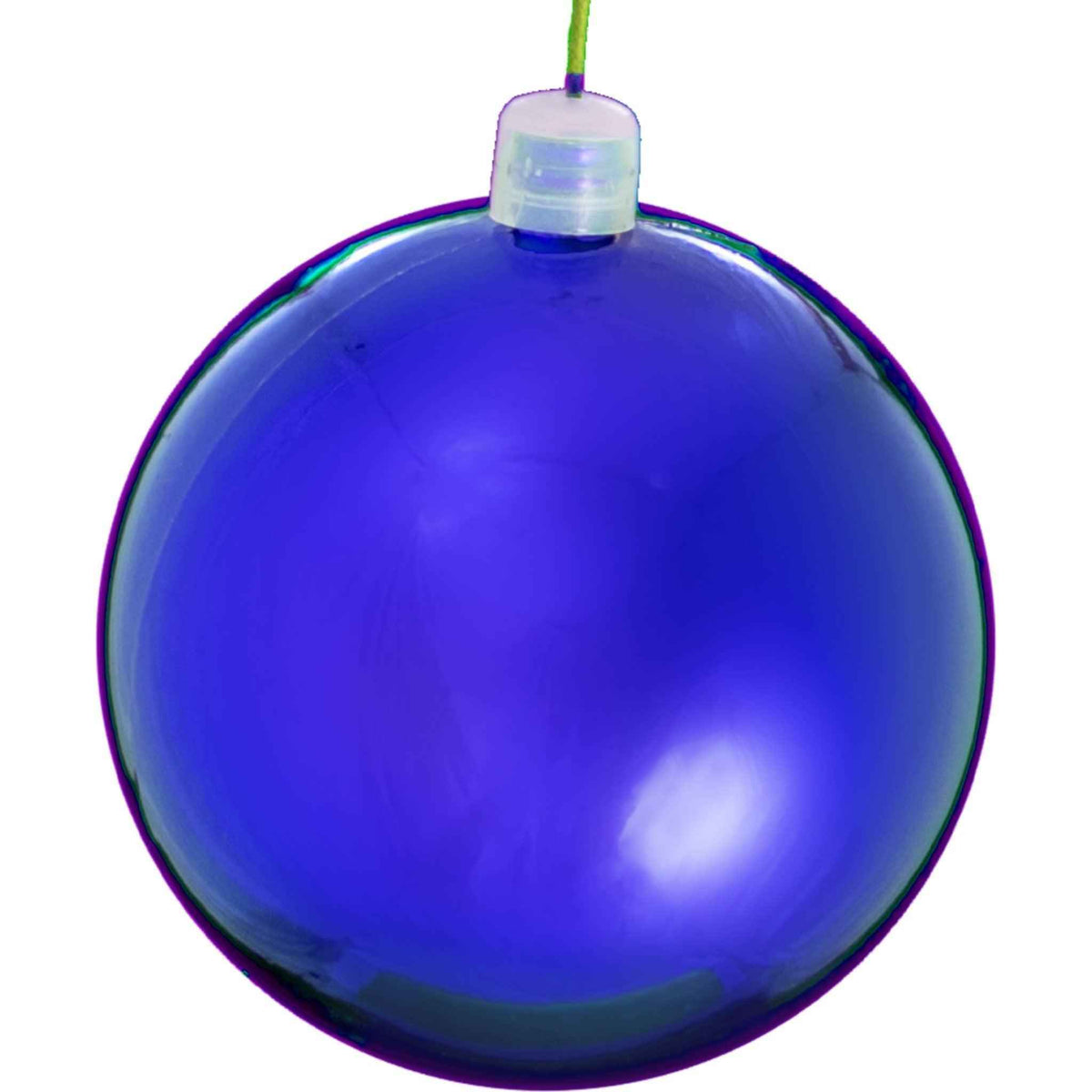 Shiny Blue Ball Ornaments - Lee Display