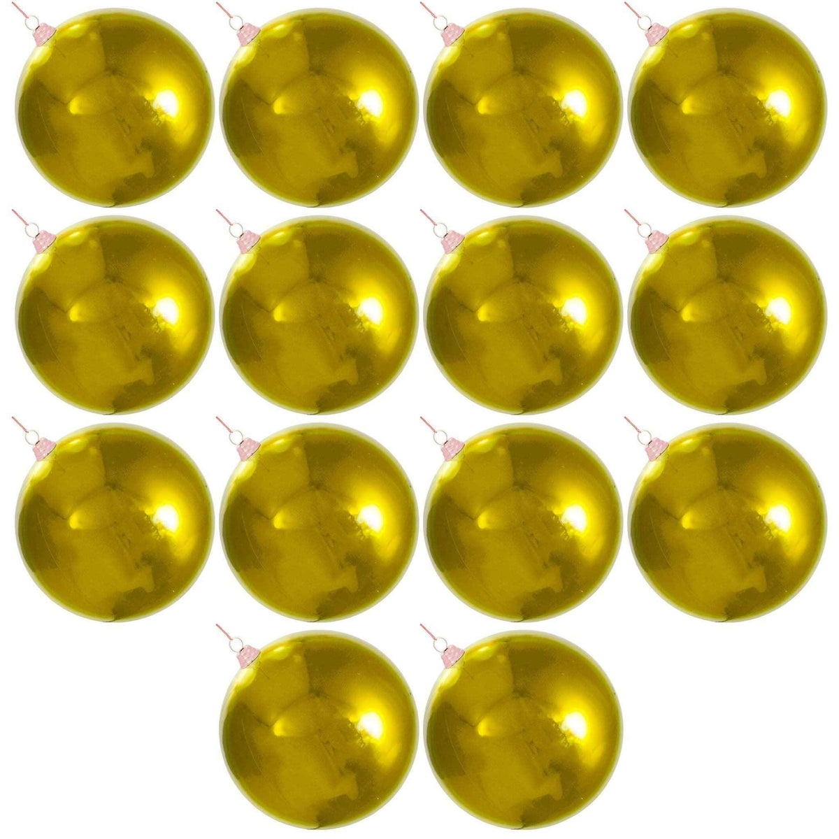 Shiny Gold Ball Ornaments - Lee Display