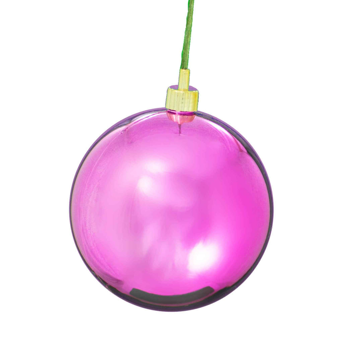 Shiny Pink Ball Ornaments - Lee Display