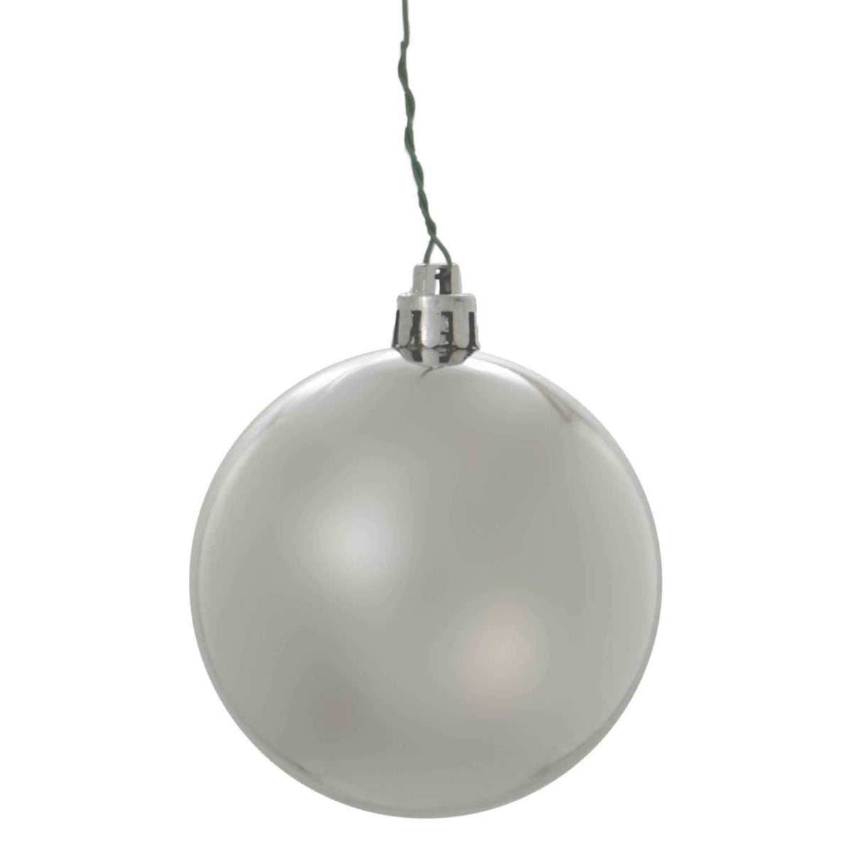 Shiny Silver Ball Ornaments - Lee Display