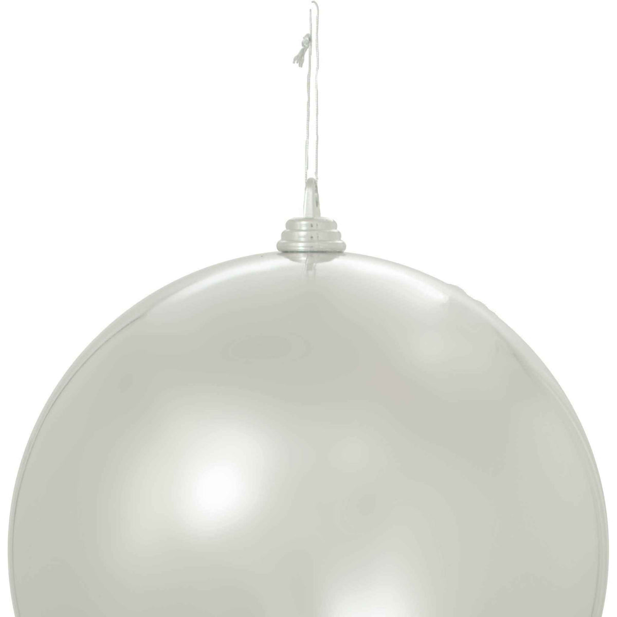 Shiny Silver Ball Ornaments - Lee Display
