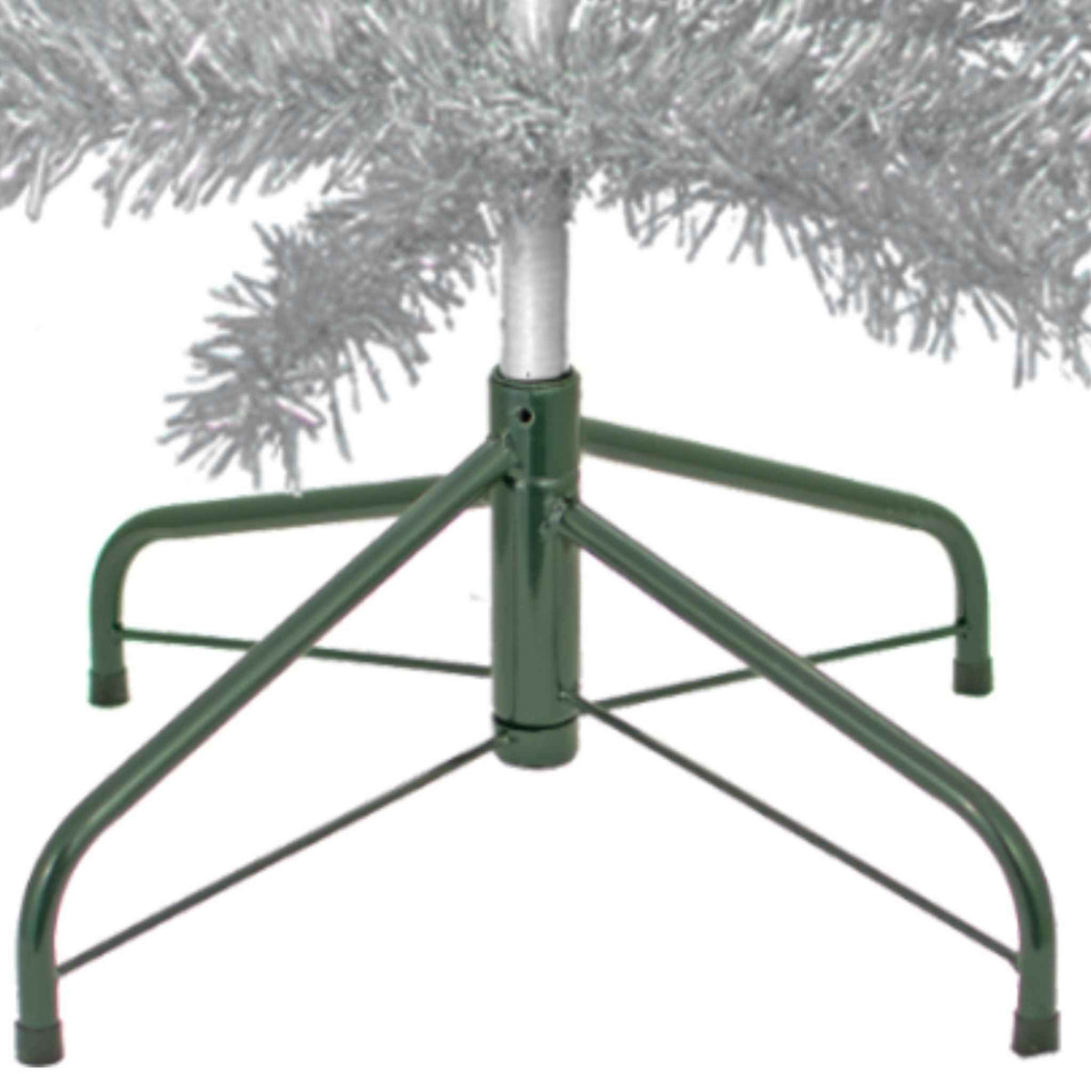 Silver Tinsel Christmas Tree - Lee Display