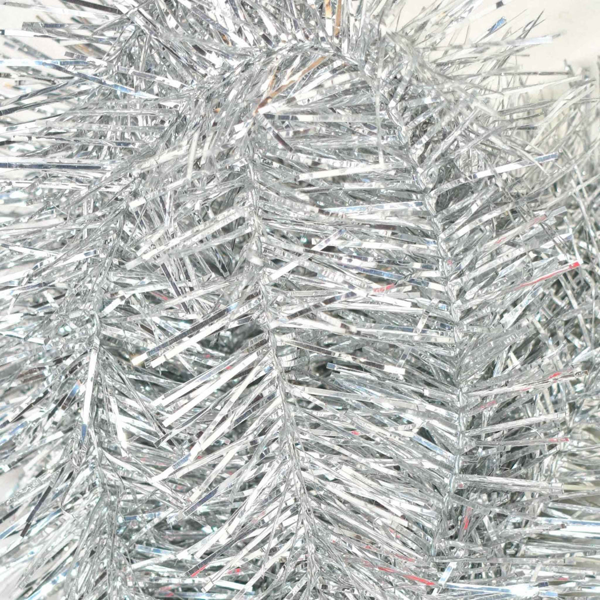 Silver Tinsel Garland - Lee Display