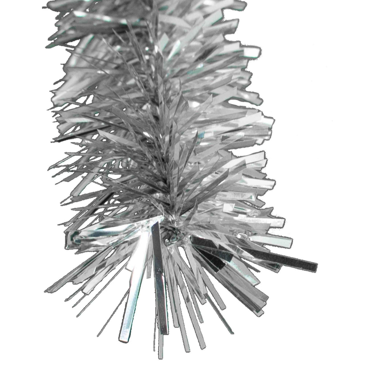 Silver Tinsel Garland - Lee Display