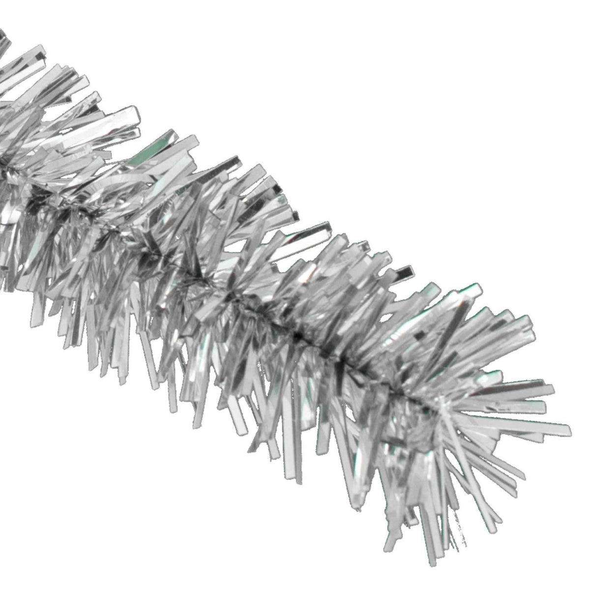 Silver Tinsel Garland - Lee Display