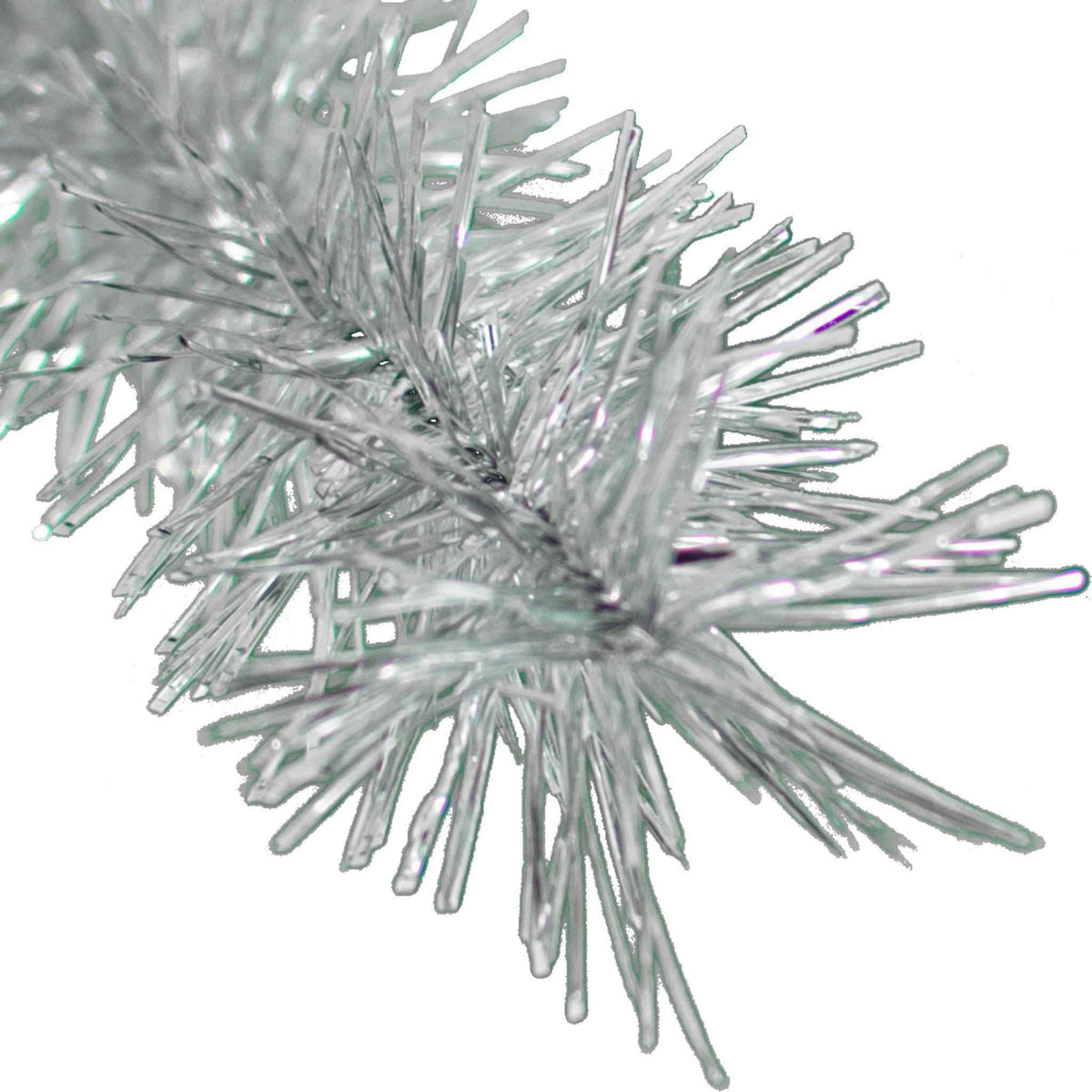 Silver Tinsel Garland - Lee Display