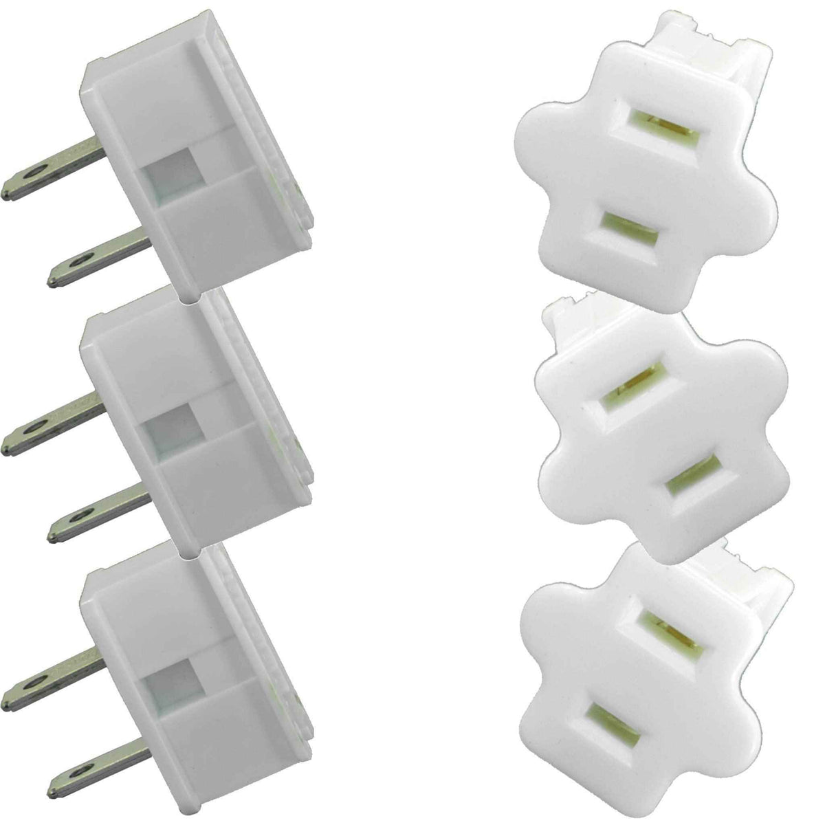 Slide-On Male & Female Zip Plugs - Lee Display