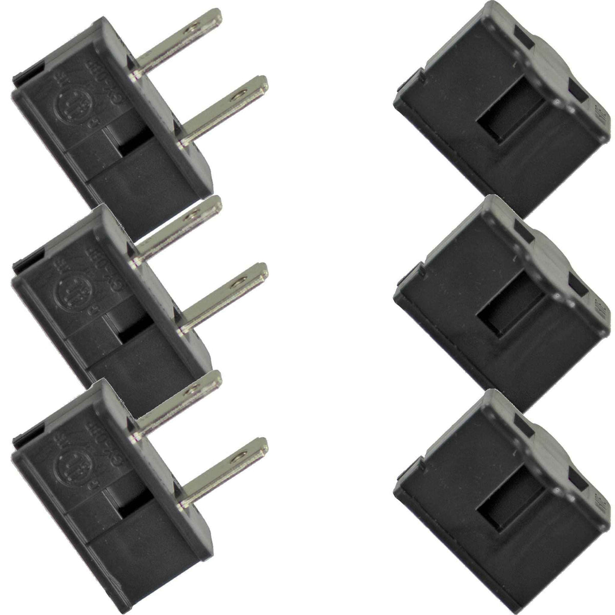 Slide-On Male & Female Zip Plugs - Lee Display