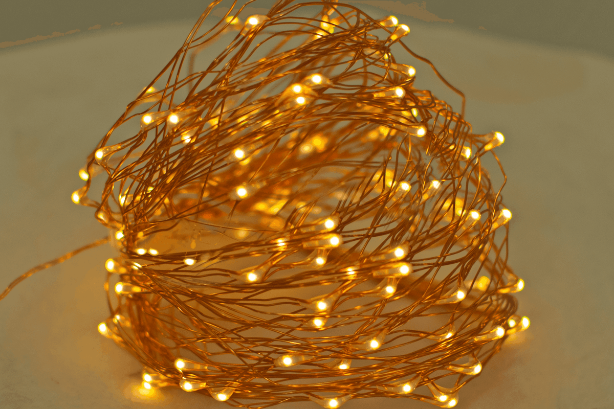 Solar Panel Fairy Lights - Lee Display