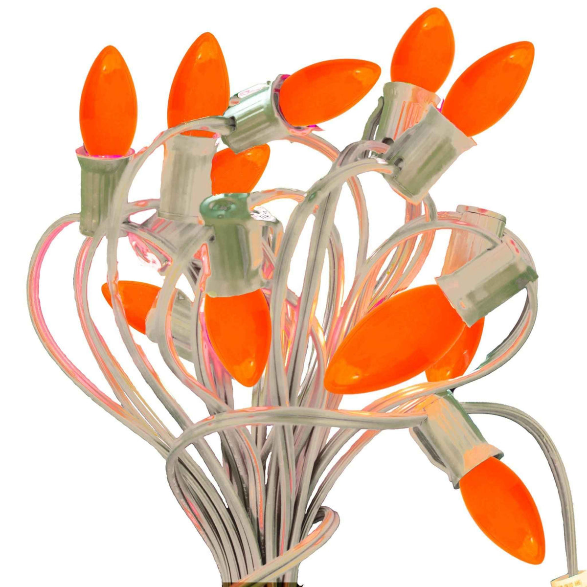 Solid Orange Lights - Lee Display